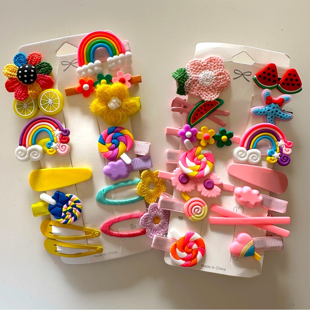 Cute Hair Clips For Girls, 27 Pieces, Hair Accessories,
